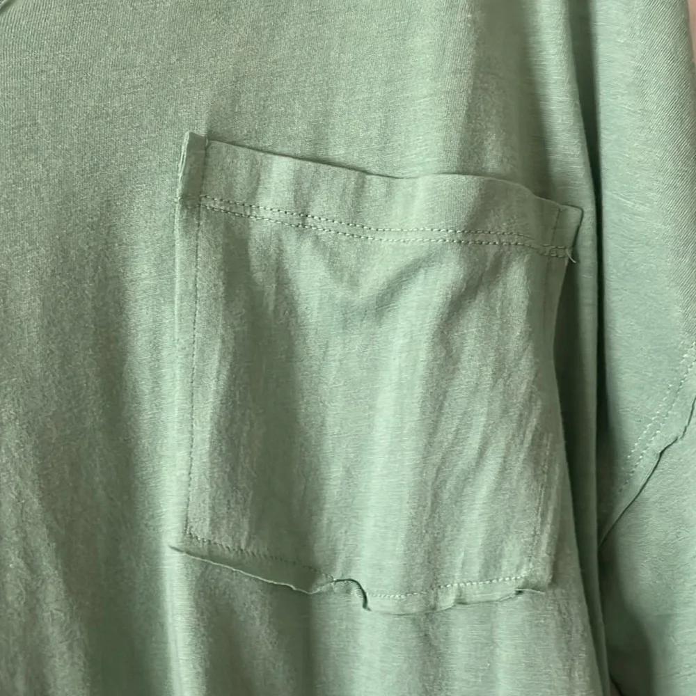 Monki Green Crop Top - Picture 3 of 4